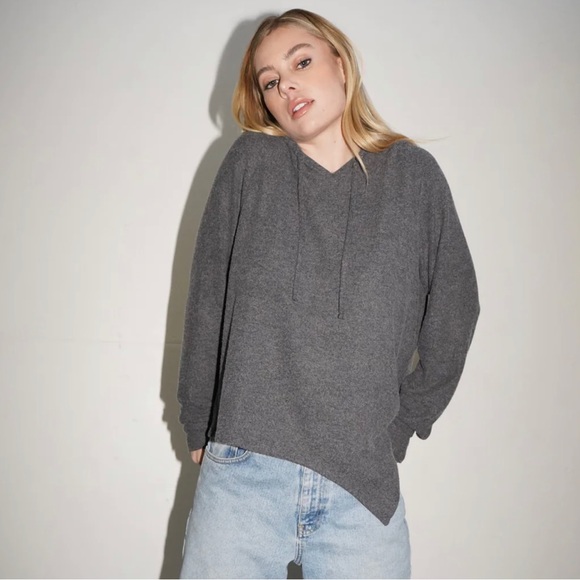 Brand New- LNA Brushed Hoodie & Jogger set in Pirate Black ☁️ - Picture 7 of 15